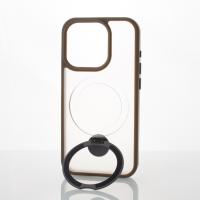 Силиконовый чехол MagSafe 360 для iPhone 15 Pro серый