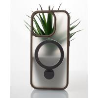 Силиконовый чехол MagSafe 360 для iPhone 15 Pro Max серый