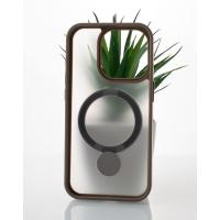 Силиконовый чехол MagSafe 360 для iPhone 15 Pro Max серый