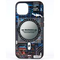 Силиконовый чехол MagSafe Boter "3D" + magsafe PopSocket для iPhone 13 Pro Max 03 microcircuit