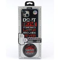 Силиконовый чехол MagSafe Boter "3D" + magsafe PopSocket для iPhone 15 Pro 01 DO IT