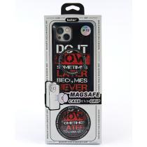 Силиконовый чехол MagSafe Boter "3D" + magsafe PopSocket для iPhone 15 Pro 01 DO IT