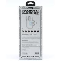 Силиконовый чехол MagSafe Boter "3D" + magsafe PopSocket для Samsung A24 4G 02 military