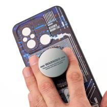 Силиконовый чехол MagSafe Boter "3D" + magsafe PopSocket для Xiaomi Redmi 12C 03 microcircuit