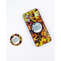 Силиконовый чехол MagSafe Boter "3D" + magsafe PopSocket для Xiaomi Redmi 12 02 military