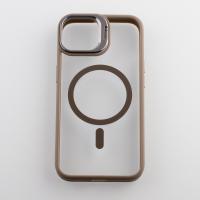 Силиконовый чехол MagSafe CAMERA GLASS PROTECTION для iPhone 11 Pro Max серый