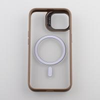 Силиконовый чехол MagSafe CAMERA GLASS PROTECTION для iPhone 11 Pro Max серый