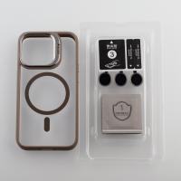 Силиконовый чехол MagSafe CAMERA GLASS PROTECTION для iPhone 12 Pro Max серый