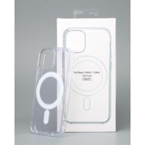 Силиконовый чехол MagSafe CLEAR для iPhone 12 mini/13 mini Прозрачный