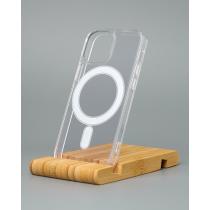 Силиконовый чехол MagSafe CLEAR для iPhone 12 mini/13 mini Прозрачный
