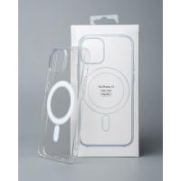 Силиконовый чехол MagSafe CLEAR для iPhone 13 Прозрачный