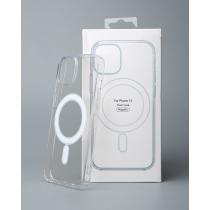 Силиконовый чехол MagSafe CLEAR для iPhone 13 Прозрачный