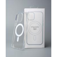 Силиконовый чехол MagSafe CLEAR для iPhone 14 Pro Max Прозрачный