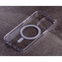 Силиконовый чехол MagSafe CLEAR для iPhone 16 Pro Прозрачный
