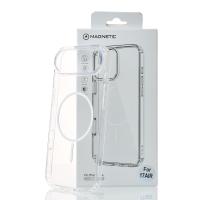 Силиконовый чехол MagSafe CLEAR для iPhone 17 AIR Прозрачный