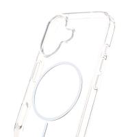 Силиконовый чехол MagSafe CLEAR для iPhone 17 Прозрачный