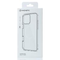 Силиконовый чехол MagSafe CLEAR для iPhone 17 Pro Прозрачный