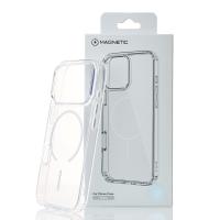 Силиконовый чехол CLEAR с поддержкой MagSafe для iPhone 18 Pro Прозрачный