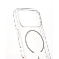 Силиконовый чехол CLEAR с поддержкой MagSafe для iPhone 18 Pro Прозрачный