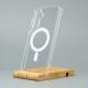 Силиконовый чехол MagSafe CLEAR для Samsung S24 Прозрачный