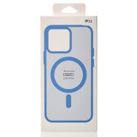 Силиконовый чехол MATTE с поддержкой MagSafe для iPhone 11 lavander