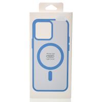 Силиконовый чехол MATTE с поддержкой MagSafe для iPhone 12 Pro lavander