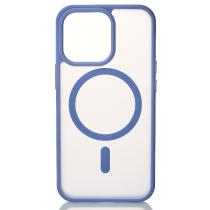 Силиконовый чехол MATTE с поддержкой MagSafe для iPhone 13 Pro lavander
