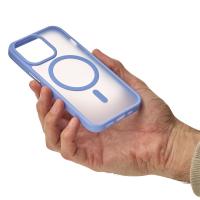 Силиконовый чехол MATTE с поддержкой MagSafe для iPhone 13 Pro lavander