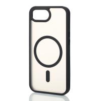 Силиконовый чехол MATTE с поддержкой MagSafe для iPhone 16E classic black