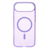 Силиконовый чехол MATTE с поддержкой MagSafe для iPhone 17 AIR lavander