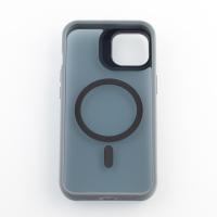 Силиконовый чехол SHADOW с поддержкой MagSafe для iPhone 12 Pro серый