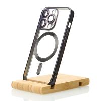 Силиконовый чехол MagSafe SHINING MATTE для iPhone 12 Pro Max black