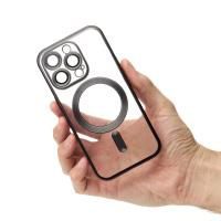 Силиконовый чехол MagSafe SHINING MATTE для iPhone 12 Pro Max black