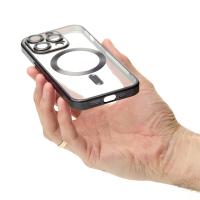 Силиконовый чехол MagSafe SHINING MATTE для iPhone 12 Pro Max black