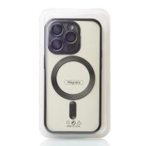 Силиконовый чехол MagSafe SHINING MATTE для iPhone 12 Pro black