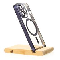 Силиконовый чехол MagSafe SHINING MATTE для iPhone 12 Pro Max deep purple