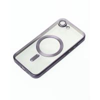 Силиконовый чехол MagSafe SHINING MATTE для iPhone 16E deep purple