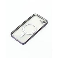 Силиконовый чехол MagSafe SHINING MATTE для iPhone 16E deep purple