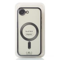 Силиконовый чехол MagSafe SHINING MATTE для iPhone 16E deep purple