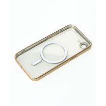 Силіконовий чохол MagSafe SHINING MATTE для телефону iPhone 16E / iPhone 17E gold