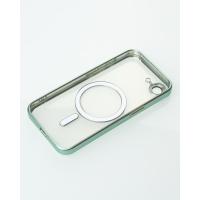 Силиконовый чехол MagSafe SHINING MATTE для iPhone 16E mint