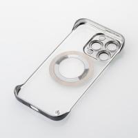 Пластиковый чехол SLIM CASE с поддержкой MagSafe для iPhone 14 Pro черный