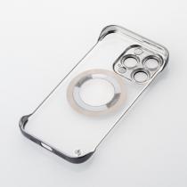 Пластиковый чехол SLIM CASE с поддержкой MagSafe для iPhone 14 Pro Max черный