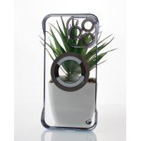 Пластиковый чехол SLIM CASE с поддержкой MagSafe для iPhone 15 Pro синий