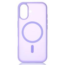Силиконовый чехол MATTE с поддержкой MagSafe для iPhone 17 lavander