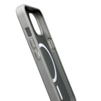 Силиконовый чехол MATTE с поддержкой MagSafe для iPhone 14 titanium black