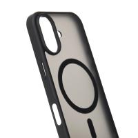 Силиконовый чехол MATTE с поддержкой MagSafe для iPhone 17 classic black