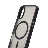 Силиконовый чехол MATTE с поддержкой MagSafe для iPhone 17 classic black