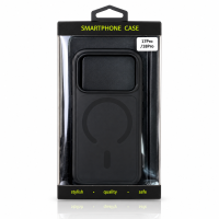 Силиконовый чехол MATTE с поддержкой MagSafe для iPhone 18 Pro classic black