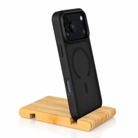 Силиконовый чехол MATTE с поддержкой MagSafe для iPhone 18 Pro Max classic black